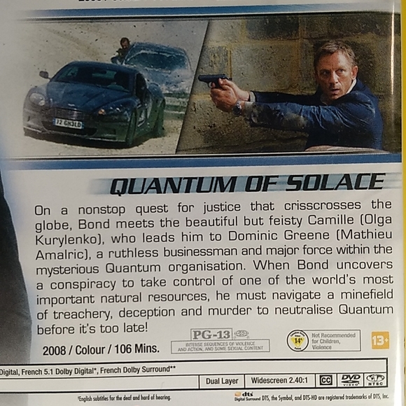 Casino Royale & Quantum of Solace, DVD, Starring Daniel Craig as James Bond - Picture 5 of 14